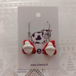 Orecchini Natalizi Fascigirl - Pendenti Babbo Natale E Renna Con Pompon, Regalo Carino Per Donne E Ragazze - Foto 9