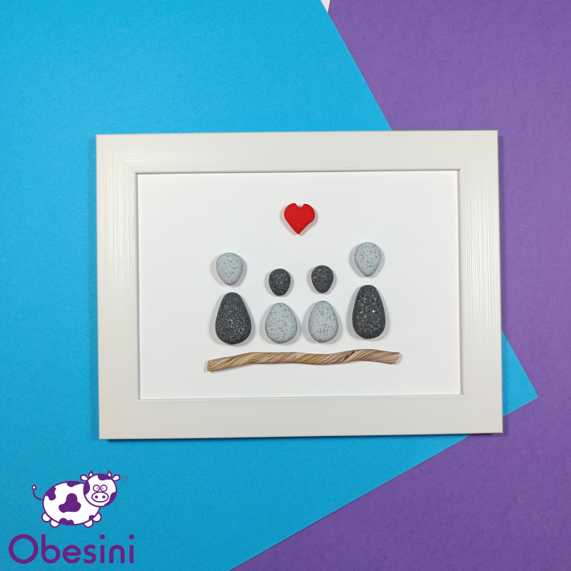 quadro-fimo-sassi-quattro-persone-1